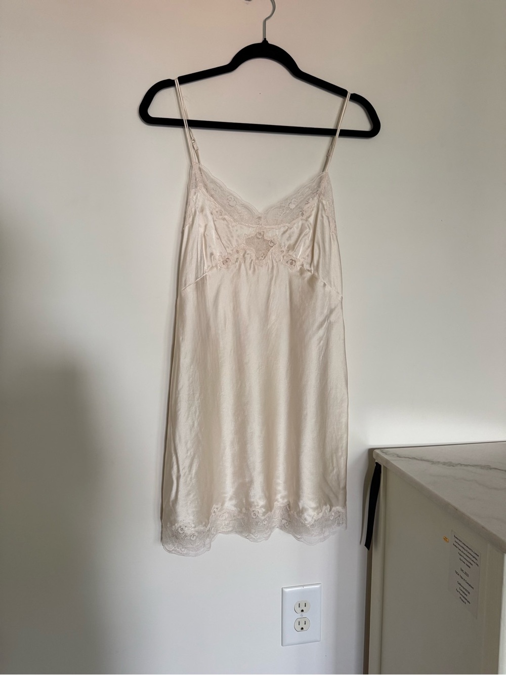 Only Hearts Silk Charmeuse Mini Slip - Picture 2 of 7